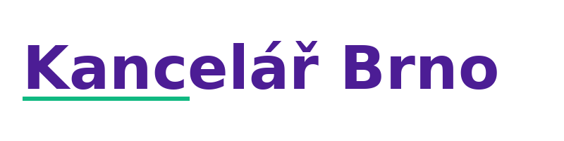 Kancelář Brno logo